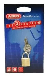 Abus Padlock 65/20mm - Gold - 3cm - Key