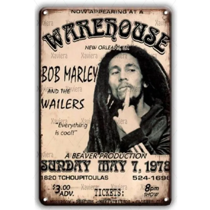 Vintage Rock Concert Poster