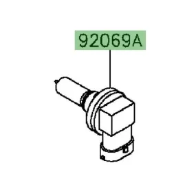 Ampoule H9 (12V/65W) optique avant Kawasaki 920690055 | Moto Shop 35