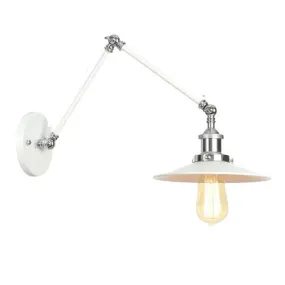 Applique Murale Vintage Industrielle Blanc