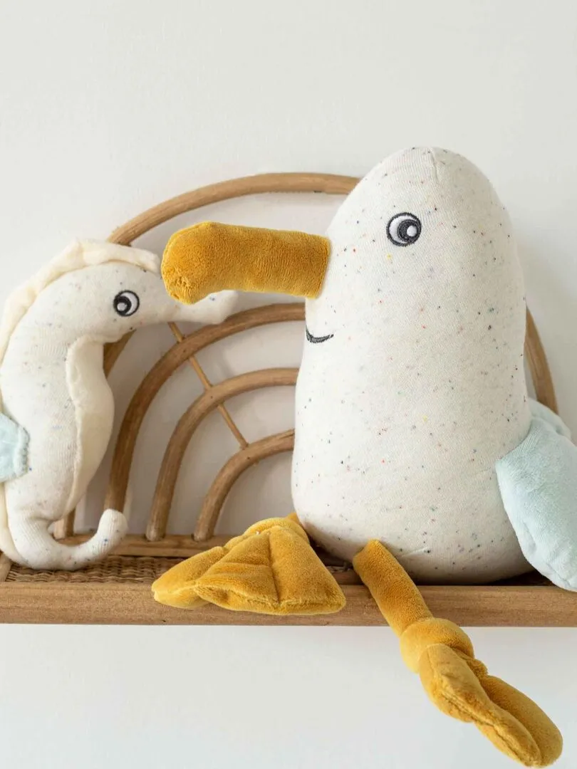 Baby Rattle - Cream