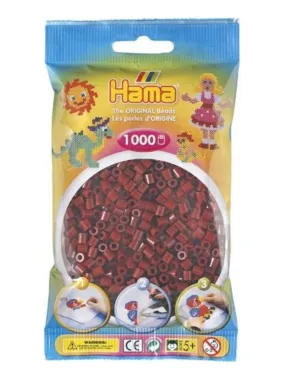 Bag of 1 000 Pearls - Bordeaux Color - Not Applicable
