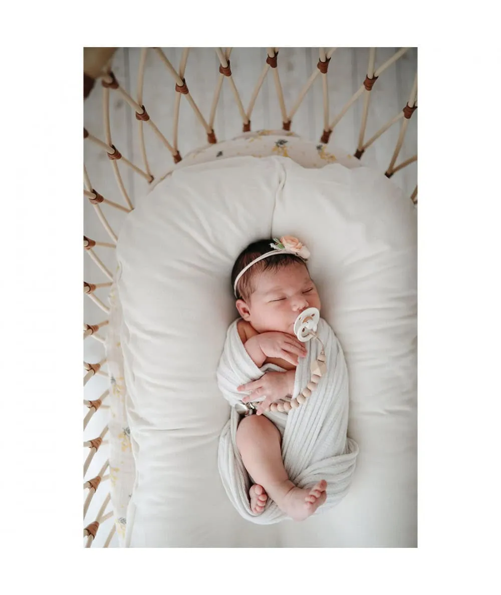 Bermbach Handcrafted : Chambre bébé - Berceau en rotin Emil