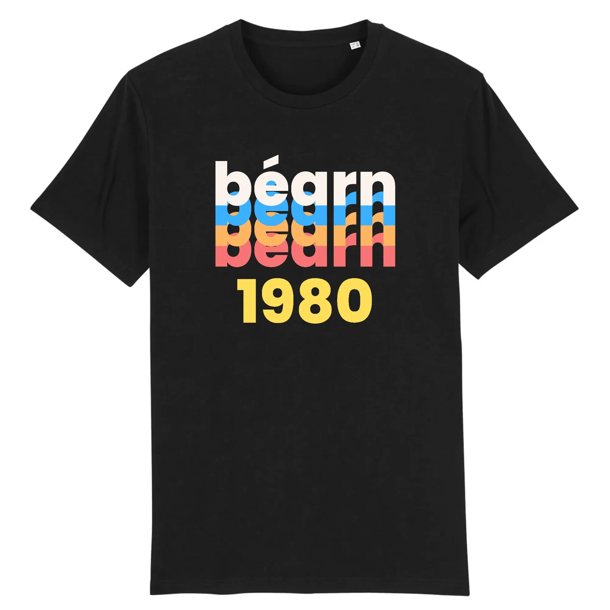 Béarn 1980 - T-shirt vintage - coton bio - imprimé fr
