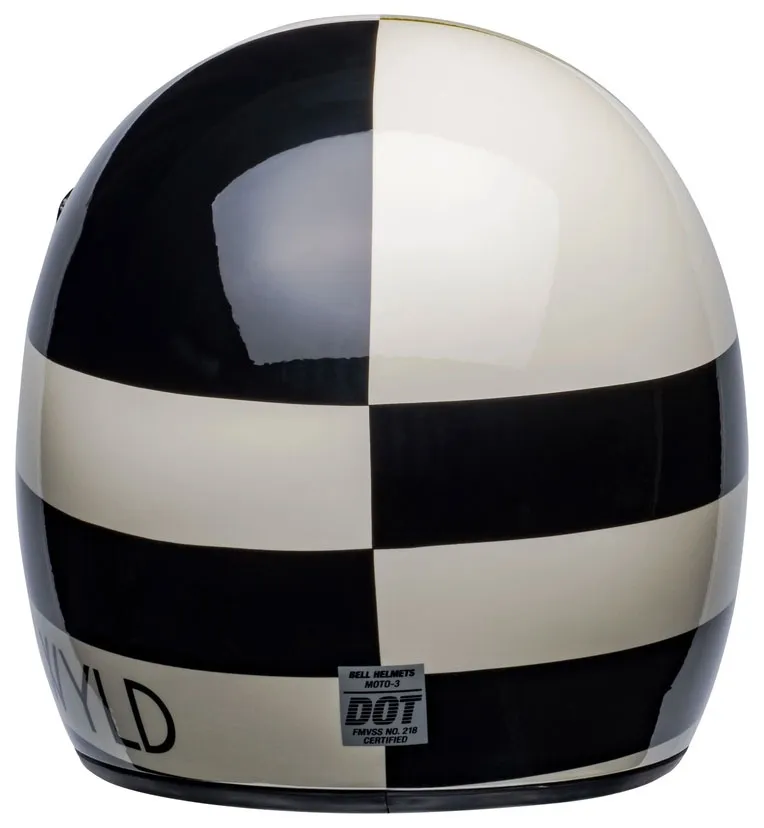 Casque Bell Moto 3 Atwyld orbit, casque cross vintage Ece 22 06