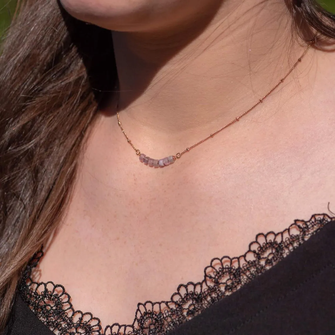 Collier Femme Sloya Piana Améthyste | 3 Suisses