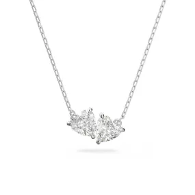Swarovski Collar 5517117 - Rhodium Metal Collar with White Set Crystals for Women | 3 Suisses