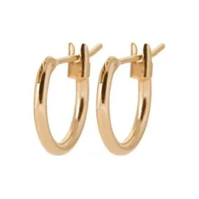Plaque Earrings Gold
