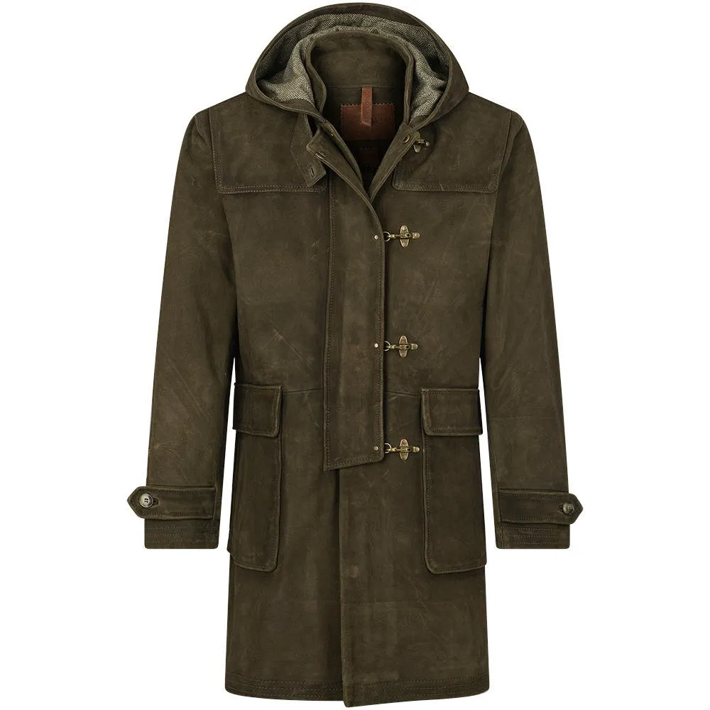 Marshal Leather Men's Duffle Coat