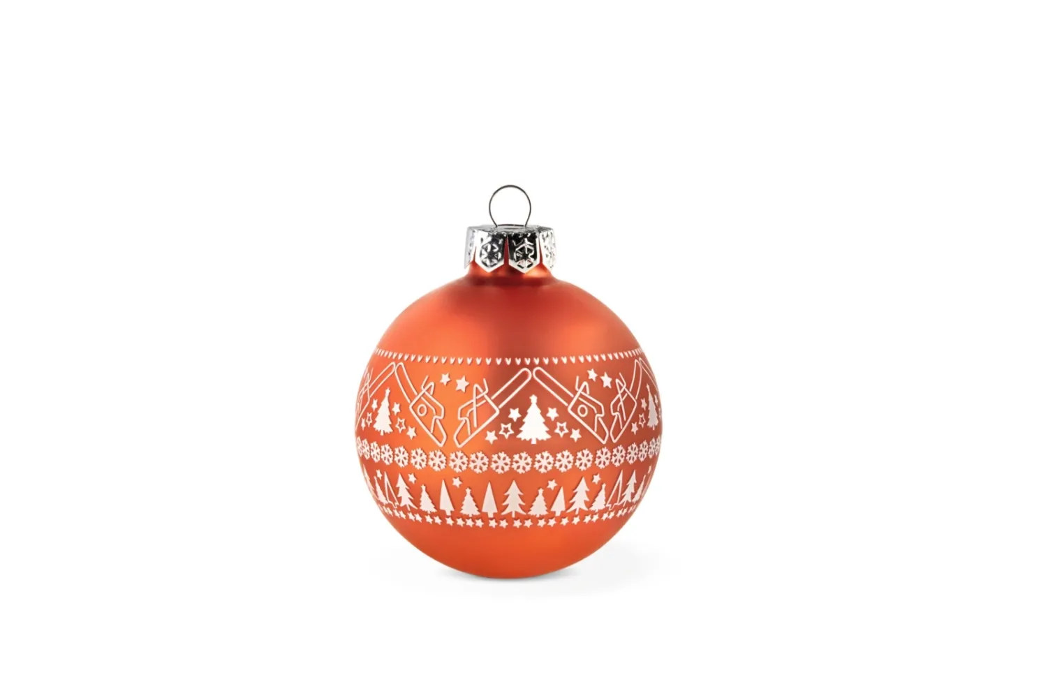 Ensemble de 4 boules de sapin de Noël STIHL 2022