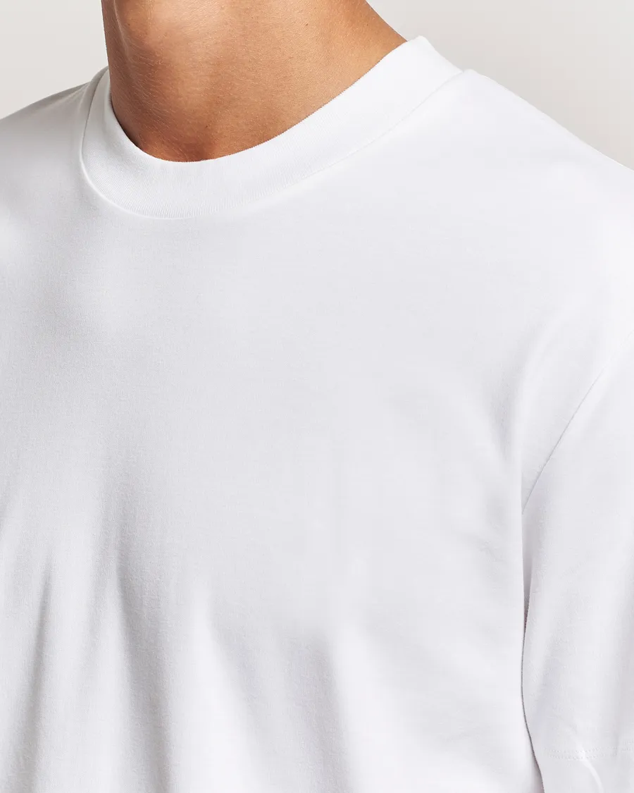 Heavyweight Mock Neck T-Shirt White