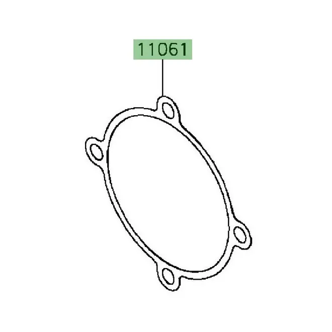 Joint de disque de frein arrière Kawasaki 110610204 | Moto Shop 35