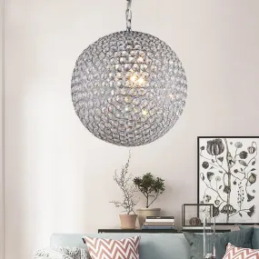Vintage Glass Pendant Light
