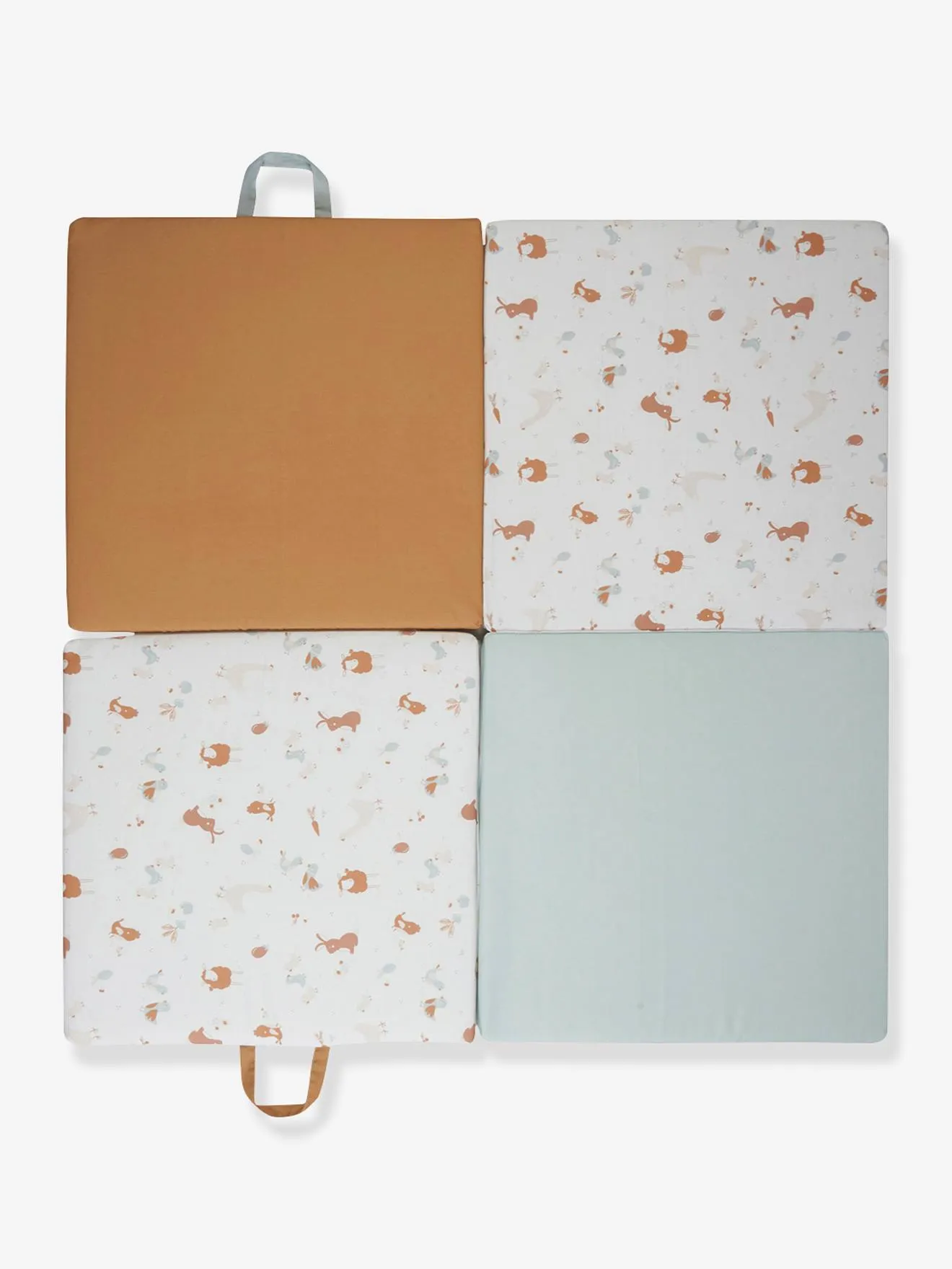 Matelas tapis malin Little Farmer TINÉO marron - Candide