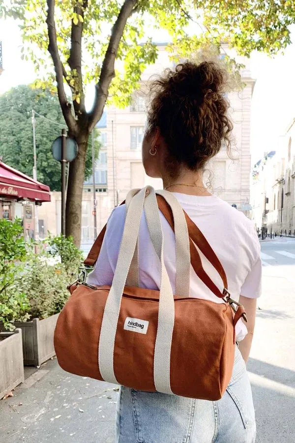 Mini sac polochon Sienne en coton bio - Simon