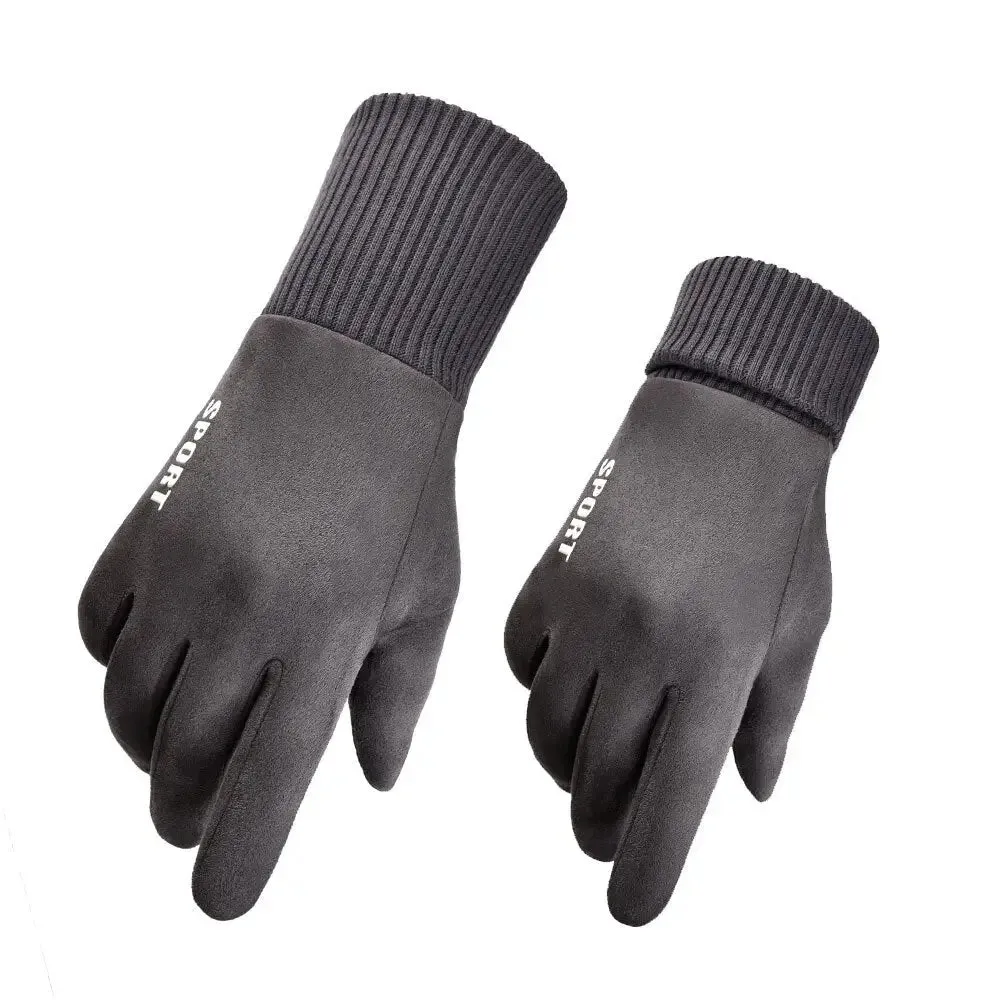 Stylish men's driving gloves