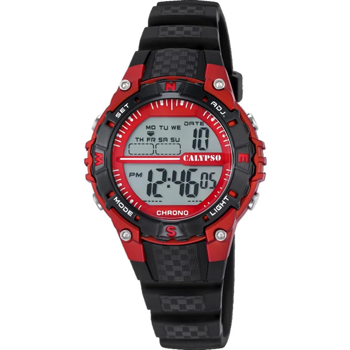 Montre Garçon Calypso K5684-6 - Bracelet Silicone Noir | 3 Suisses