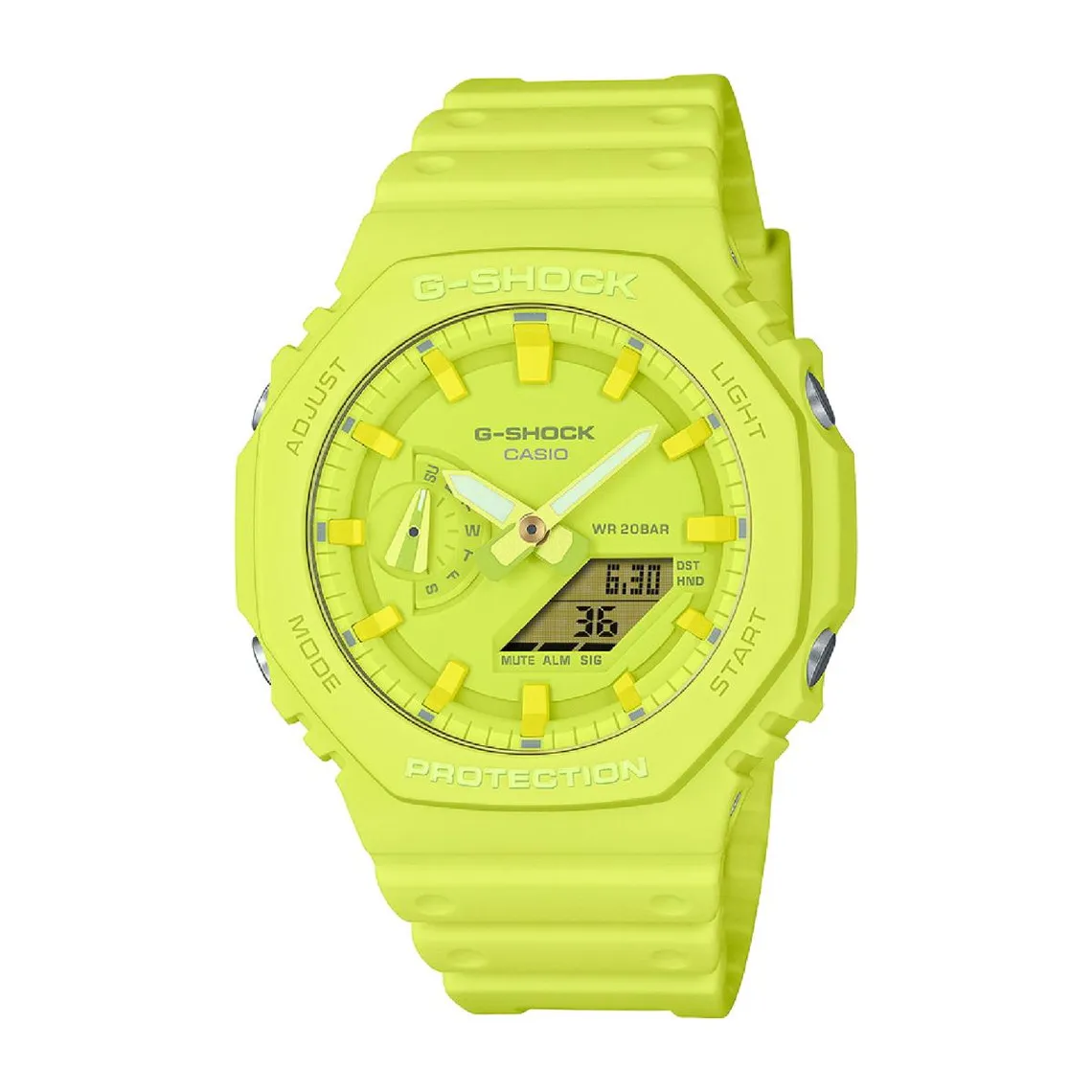 Montre Homme Casio G-Shock Classic - GA-2100-9A9ER Bracelet Résine | 3 Suisses