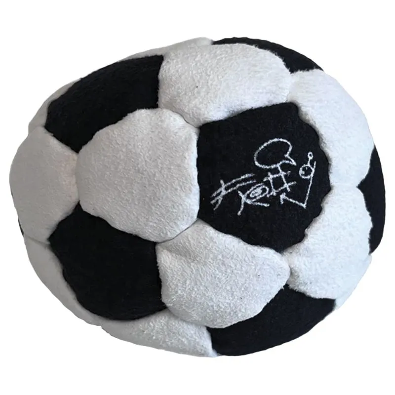 Oofball Frog Hacky Sack Black White