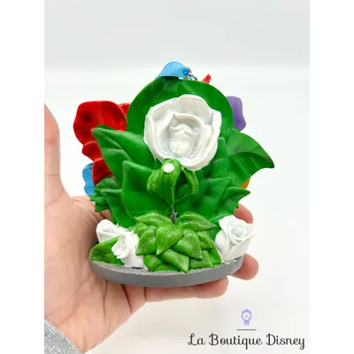 Ornement Noël Sketchbook Alice aux pays des merveilles Fleurs Disney Store 2018 boule suspension