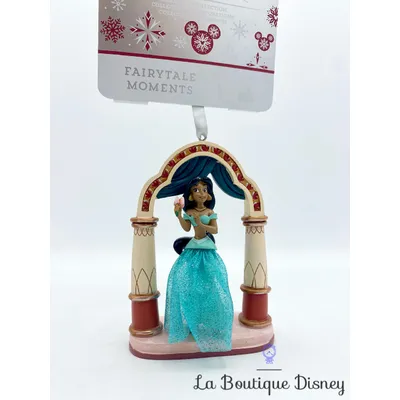 Ornement Noël Sketchbook Jasmine Fleur Aladdin Disney Store Fairytale Moments boule suspension