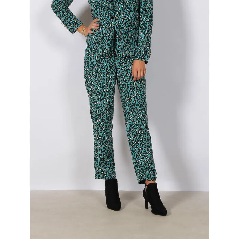 Pantalon HBT en denim bleu pour femmes Christina par wimod