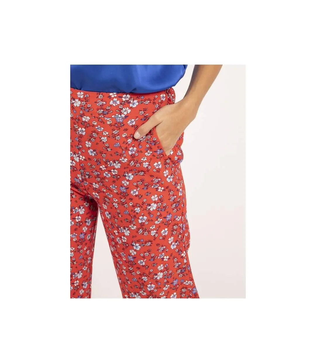 Pantalon fluide avec motifs de la collection Dona X Lisa
