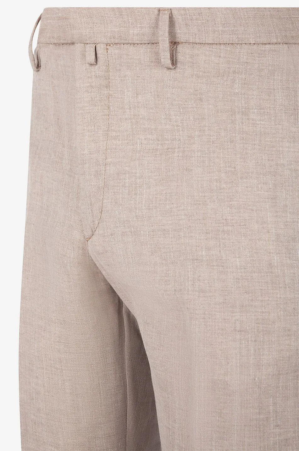 Pantalon slim en lin