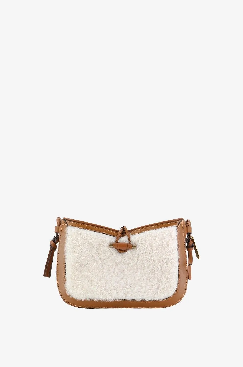 Petit sac hobo bi-matière Vigo