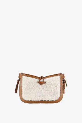 Petit sac hobo bi-matière Vigo