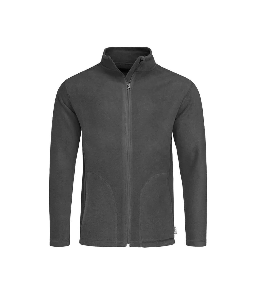 Polaire zippée active homme gris Stedman