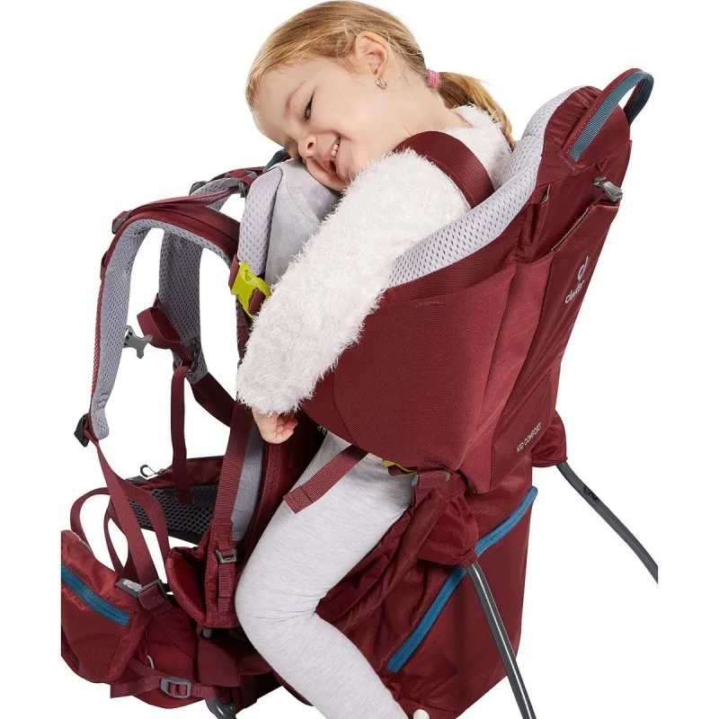 Porte bébé Kid Comfort Marron/Bordeaux Deuter