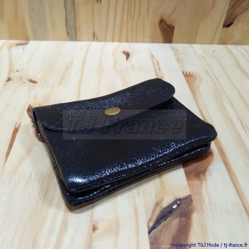 Porte monnaie en cuir irisé pour femme - Ritelle 3998B