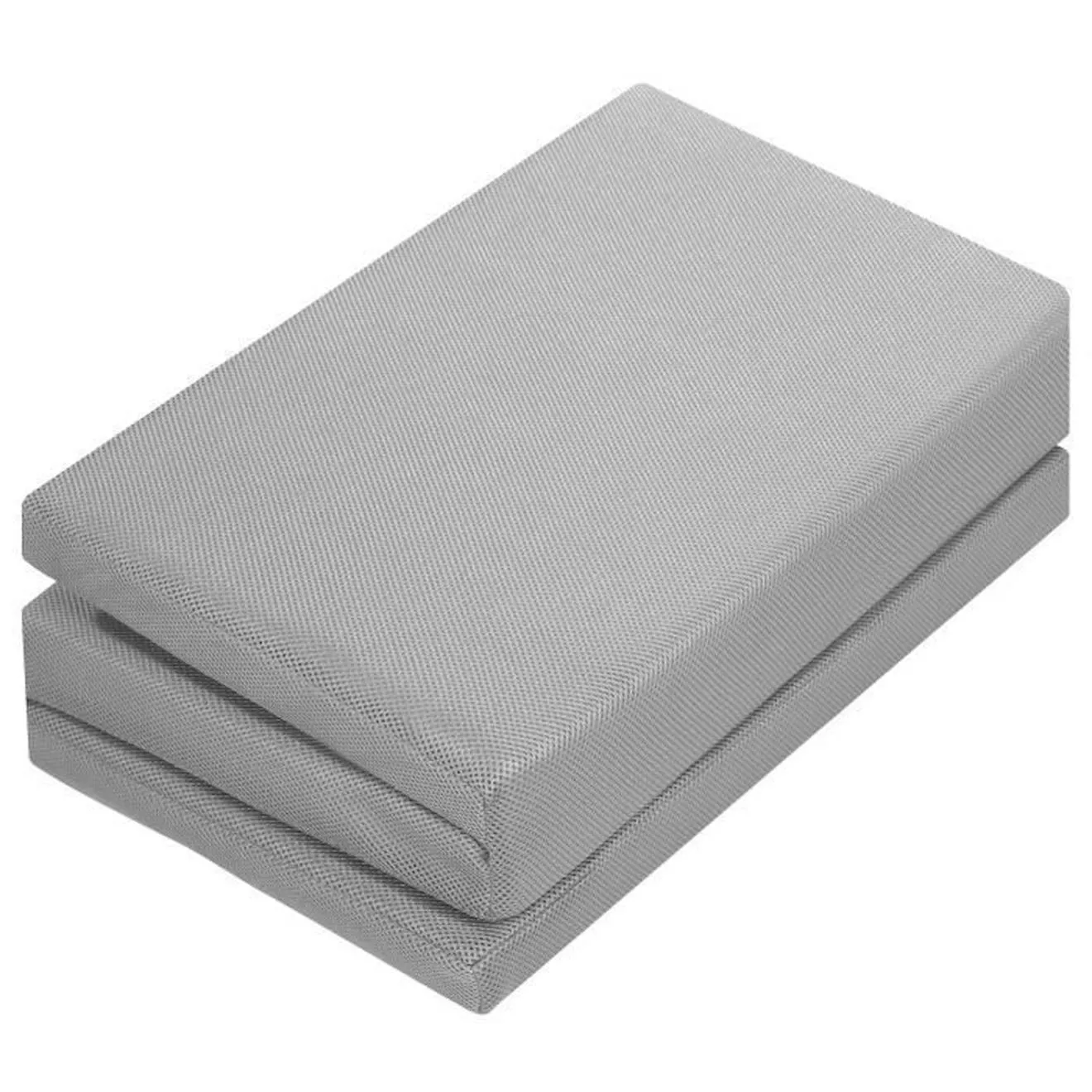 ROBA Matelas Bébé de Voyage "safe asleep®" Pliable et Aérée - 60x120 cm gris - Roba