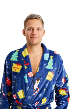 Robe de chambre de Noël "Papier cadeau"
