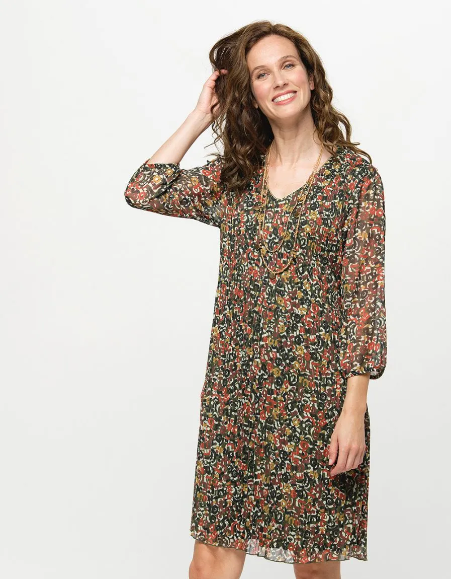 Pleated chiffon dress - Dresses & Skirts