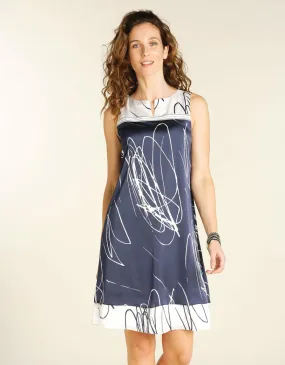 Navy Blue Formal Dress