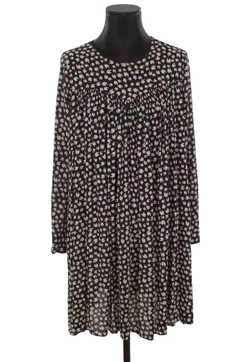 Robe noir American Vintage noir. Matière principale viscose. Taille 36.