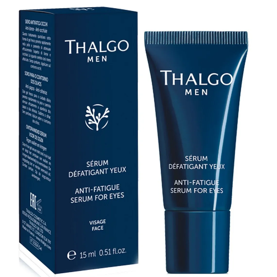 Sérum Défatigant Anti-Poches & Anti-Cernes Thalgo Men - Contour des yeux Homme sur MenCorner