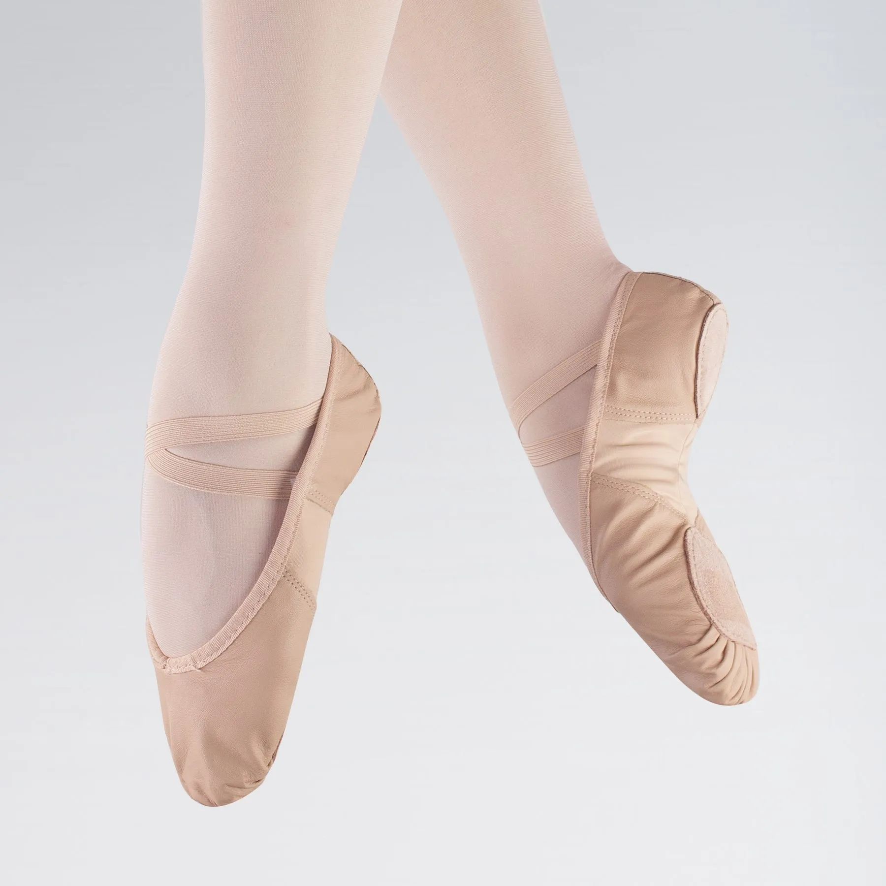 So Danca Demi-pointes Stretch en Cuir