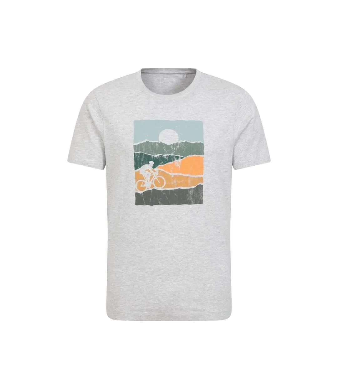 T-shirt homme gris clair Mountain Warehouse