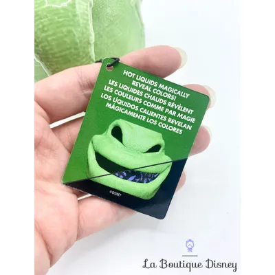 Tasse Oogie Boogie L'étrange Noël de Mr Jack Disney Store mug thermosensible Nightmare Before Christmas vert relief 3D