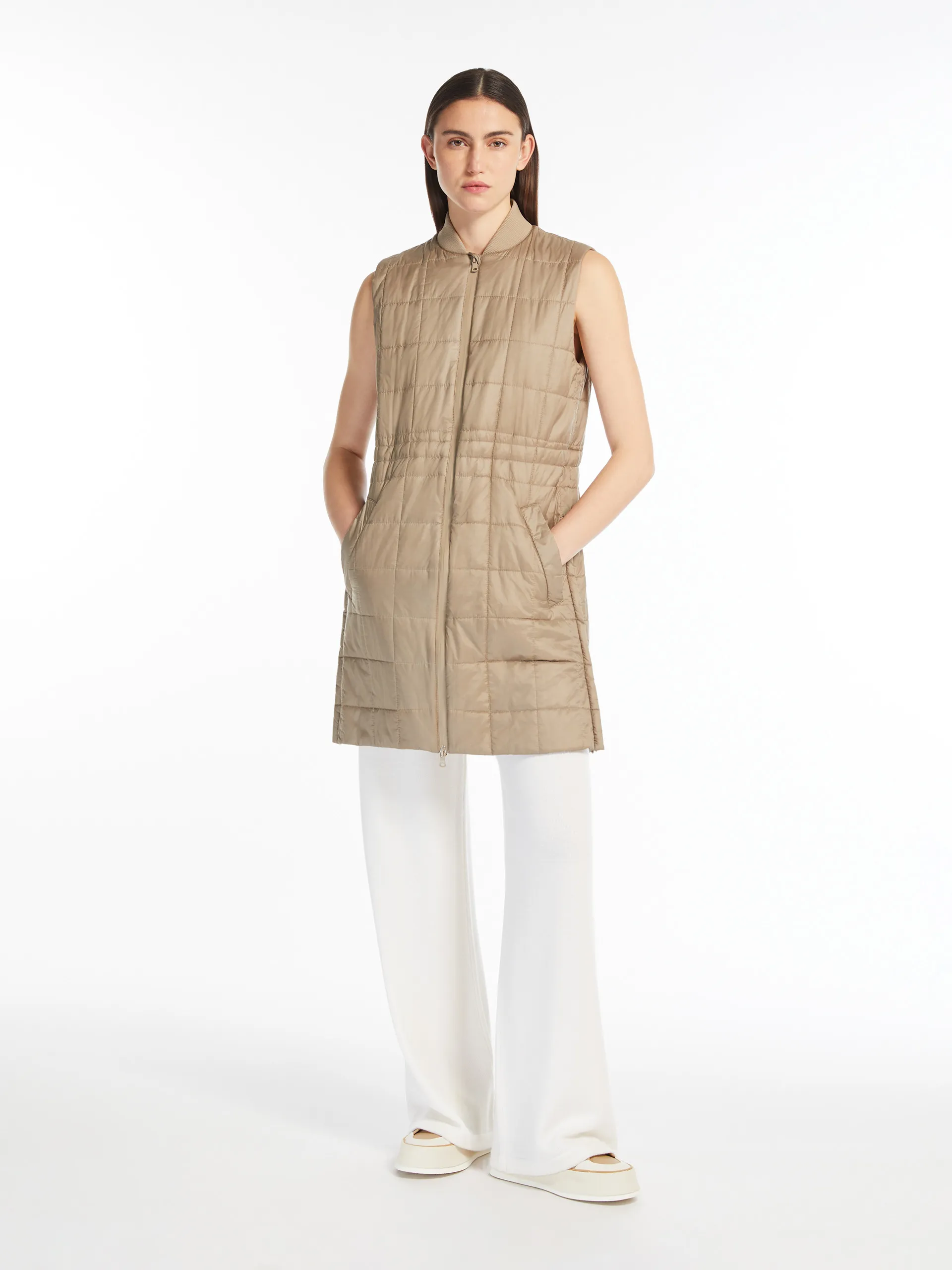 Technical Fabric Trench Coat