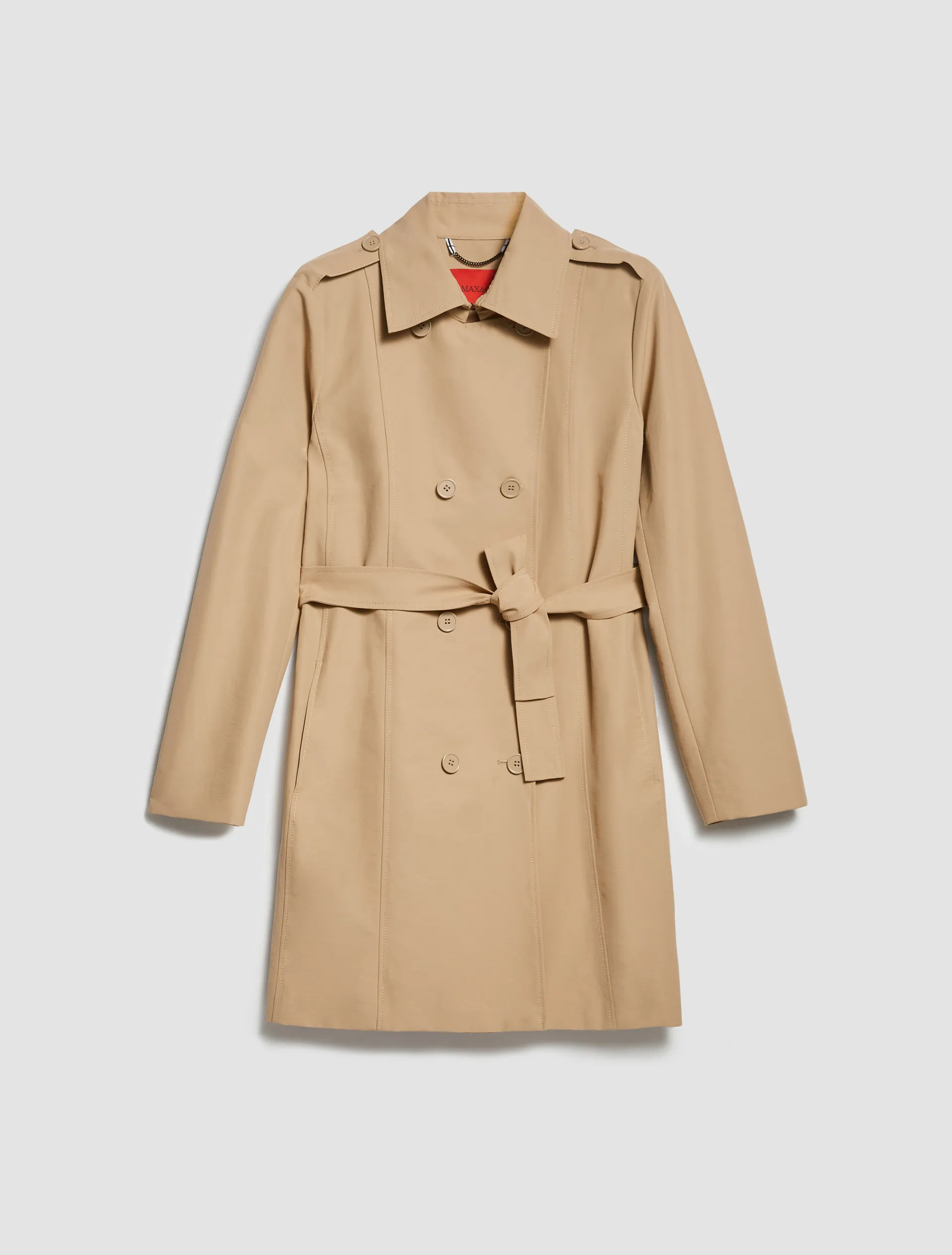 Trench-coat à double boutonnage