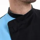 Veste cuisine homme noir et bleu MANELLI