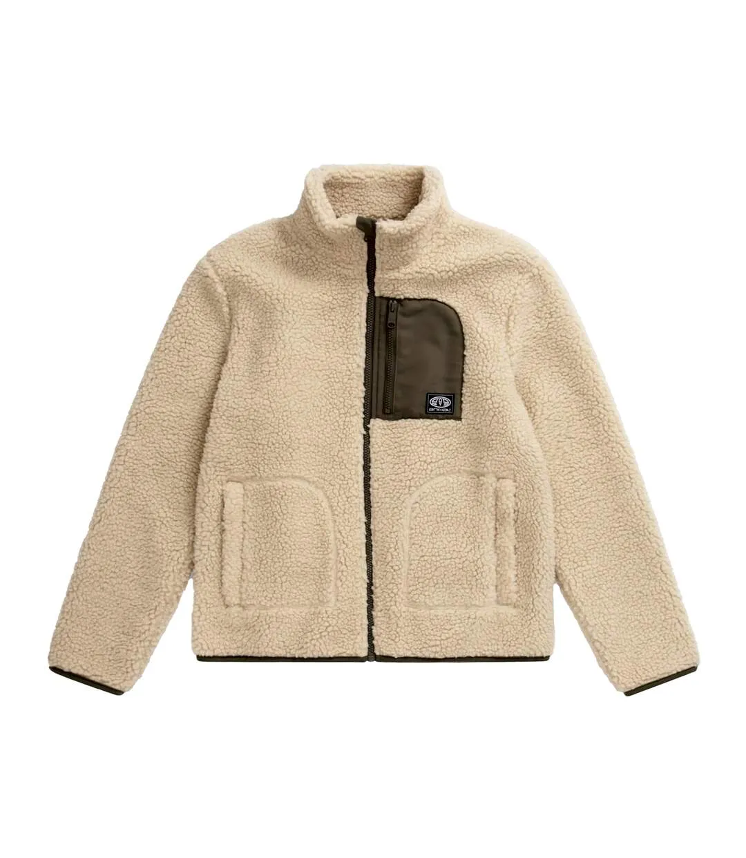 Fleece jacket women off white Animal.
