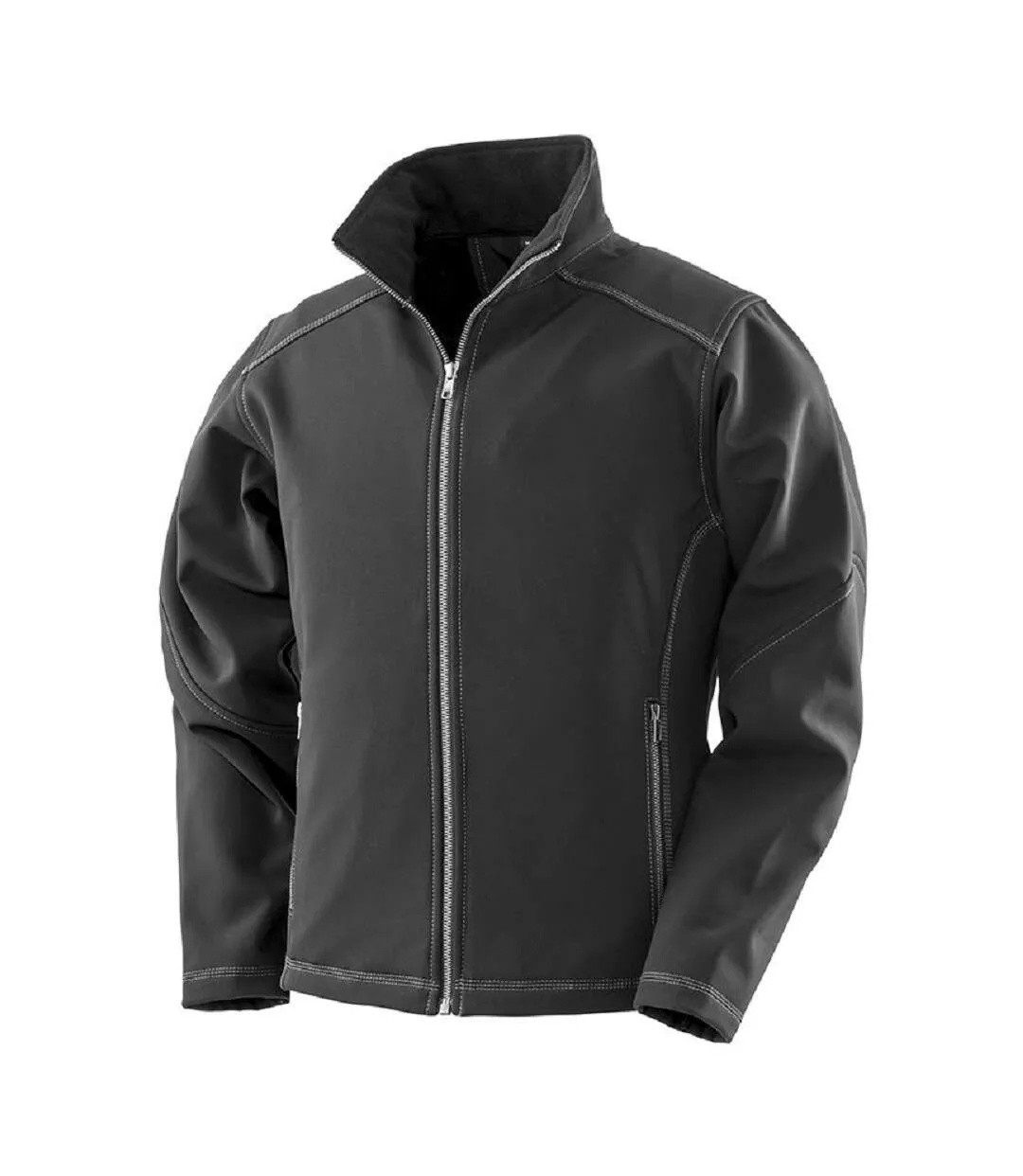 Veste softshell femme noir WORK-GUARD by Result