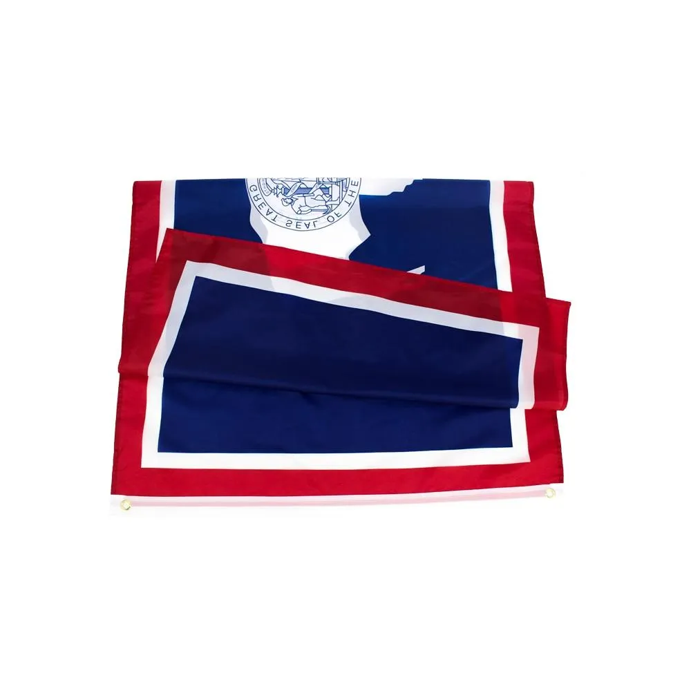 Vintage Wyoming Flag