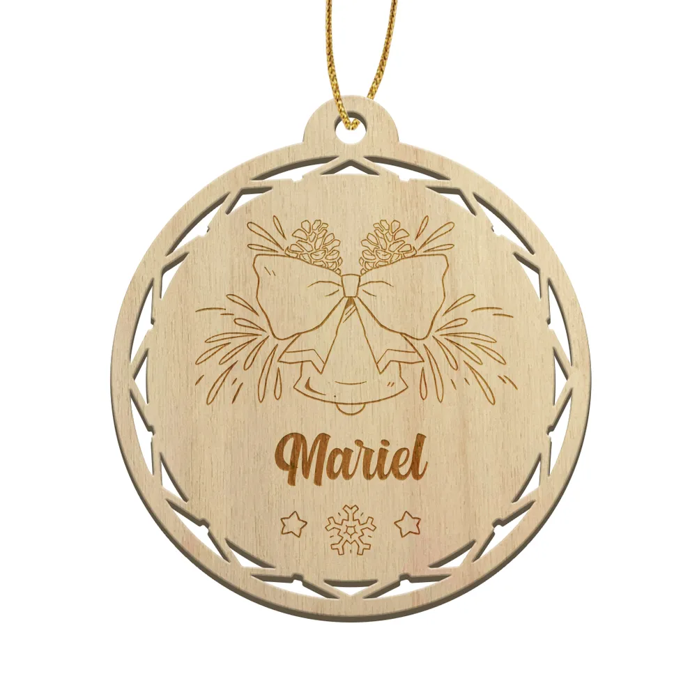 Wooden Christmas Ornament - Christmas Decor Patterns